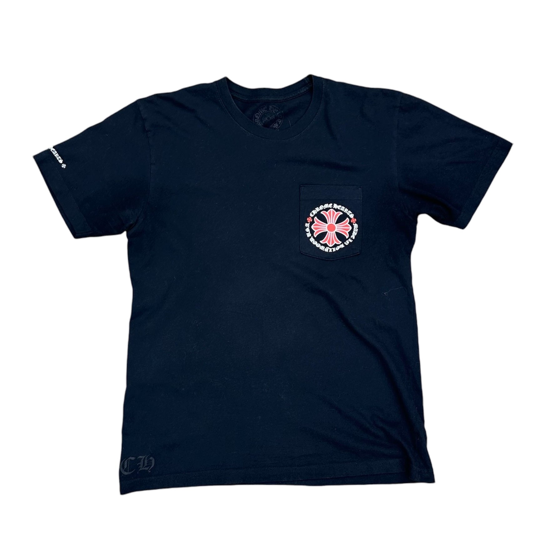 CHROME HEARTS RED CROSS POCKET TEE