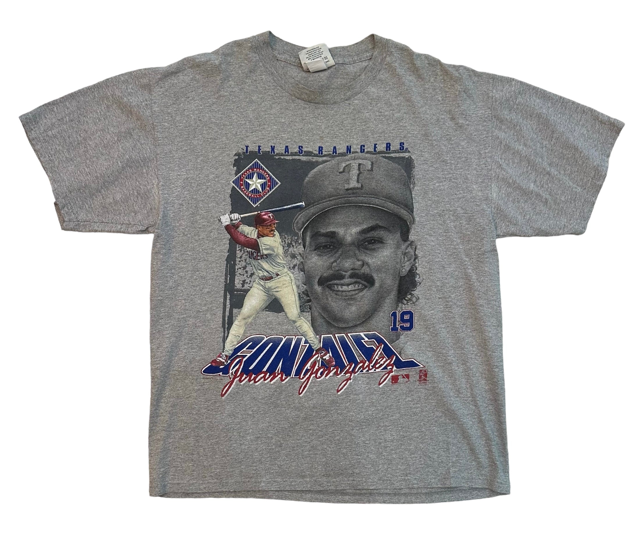 JUAN GONZALES 1997 TEXAS RANGERS TEE