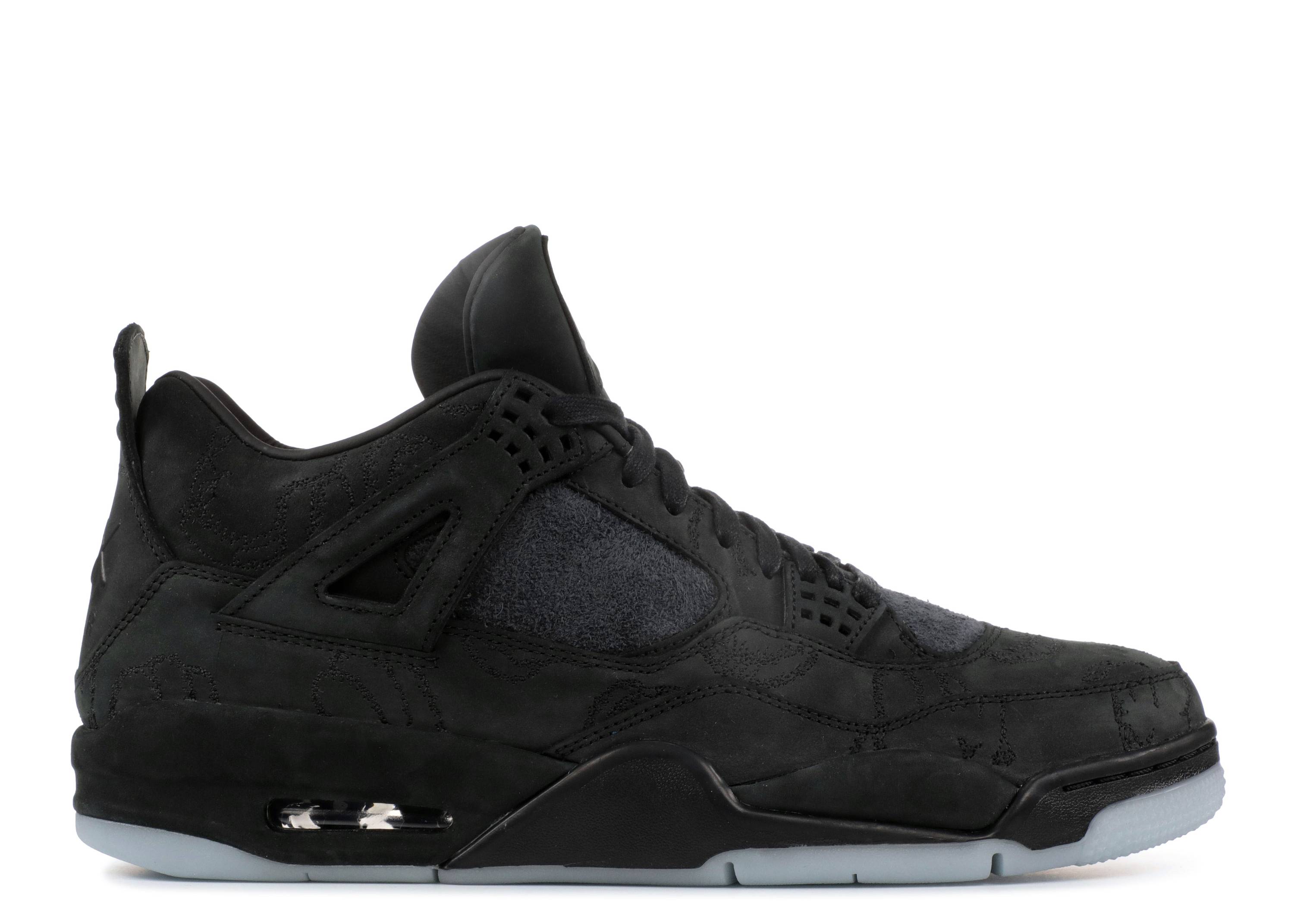 AIR JORDAN 4 X KAWS "BLACK"