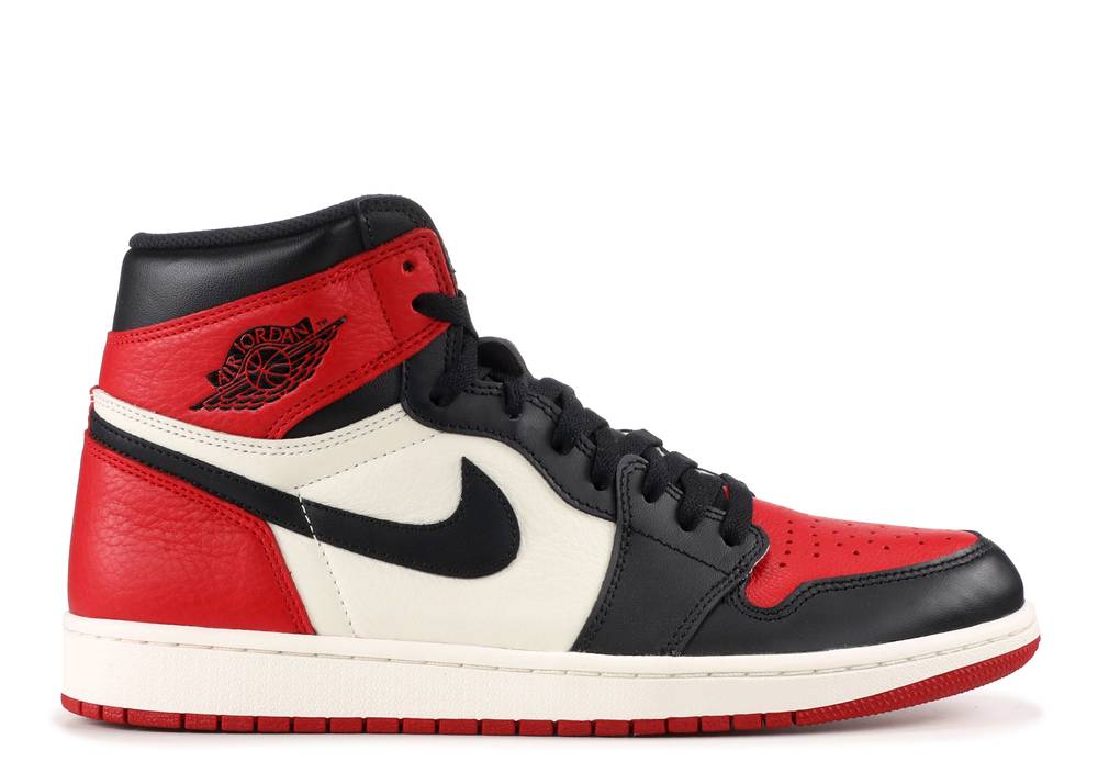 AIR JORDAN 1 "BRED TOE"