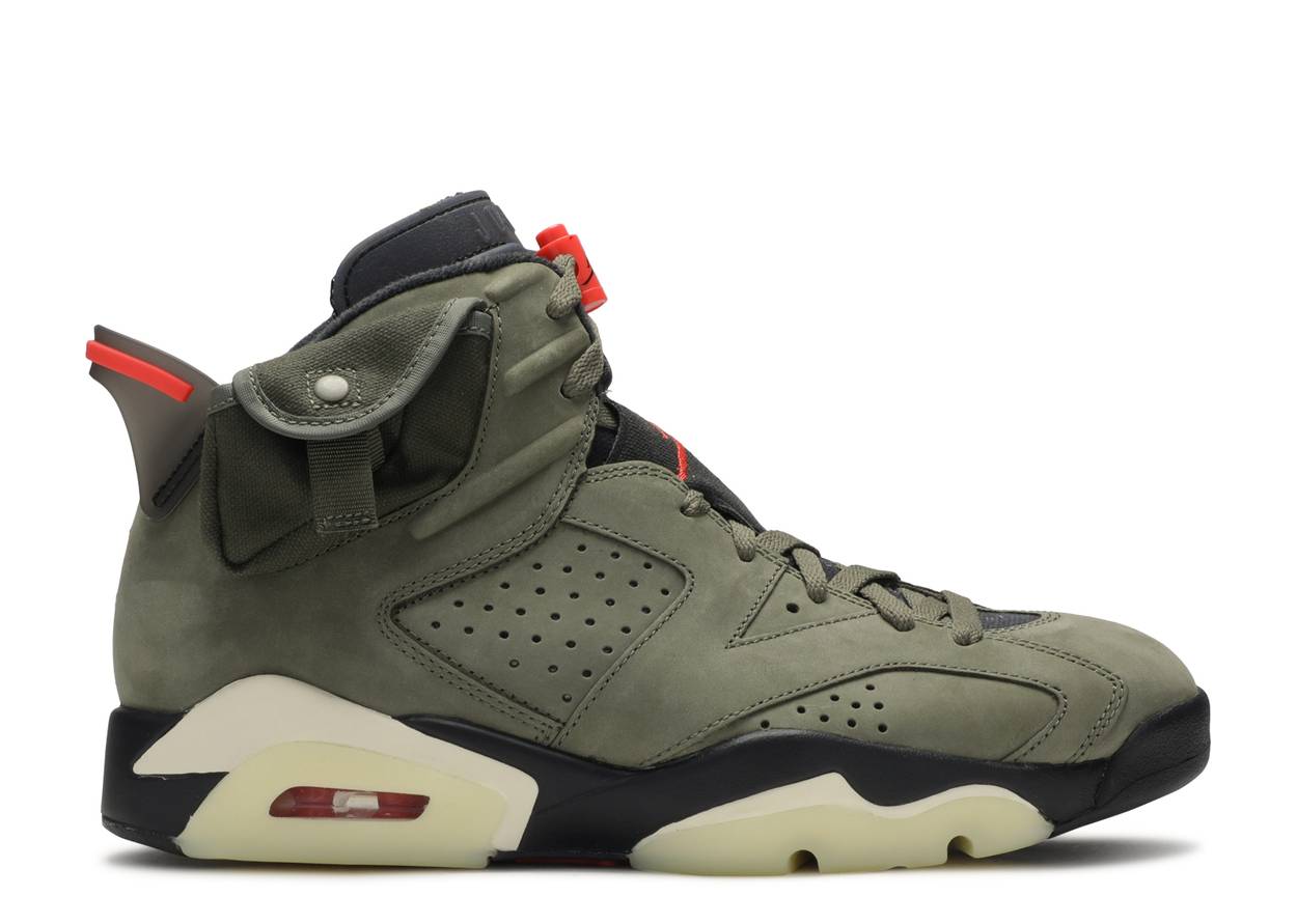 AIR JORDAN 6 X TRAVIS SCOTT “OLIVE”