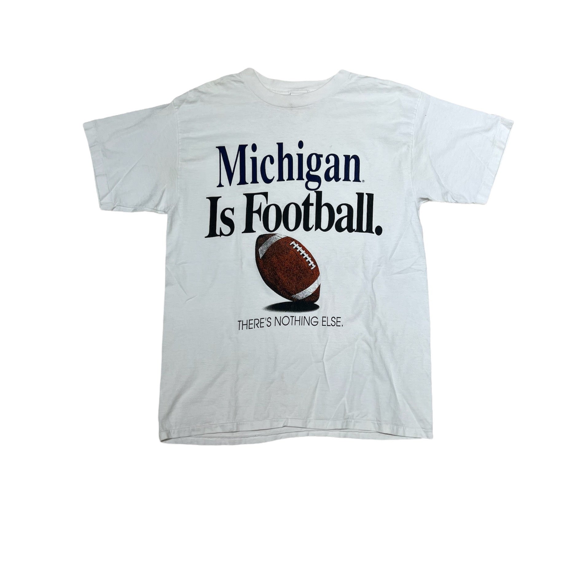 90’S MICHIGAN IS FOOTBALL TEE (LR)