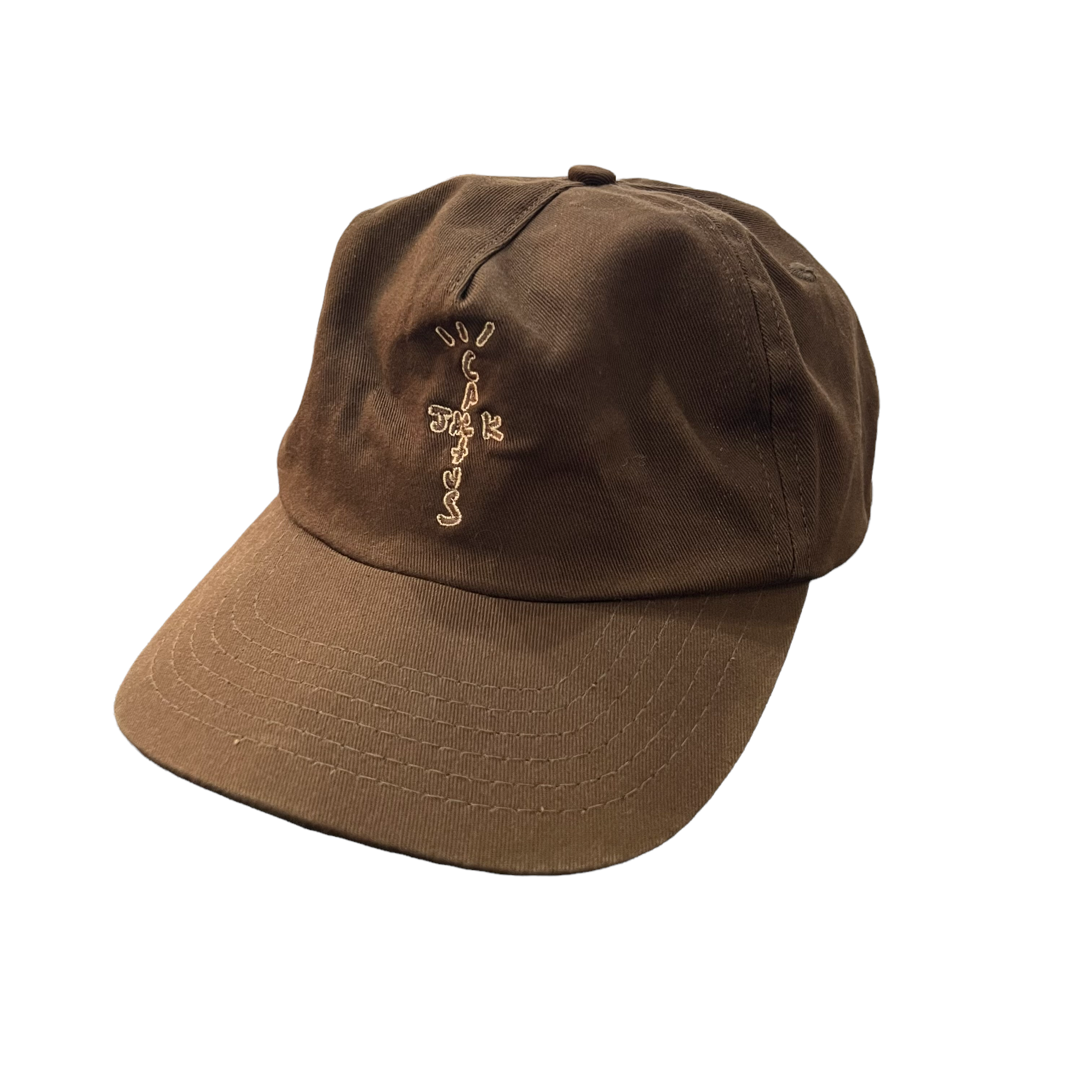 TRAVIS SCOTT HIGHEST IN THE ROOM CACTUS JACK HAT - BROWN