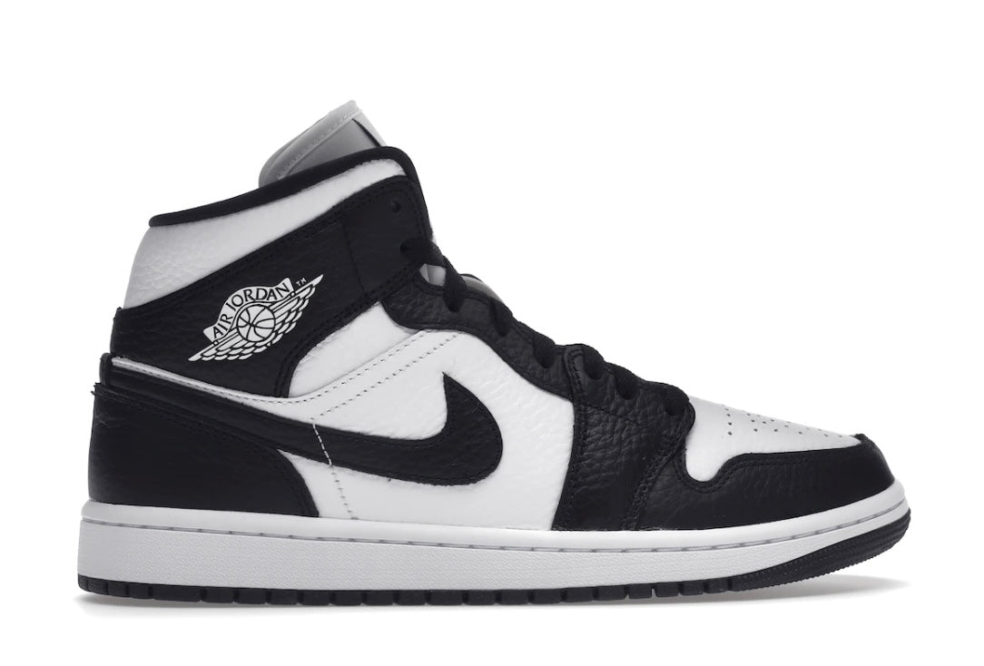 AIR JORDAN 1 MID “SPLIT BLACK WHITE” (W)