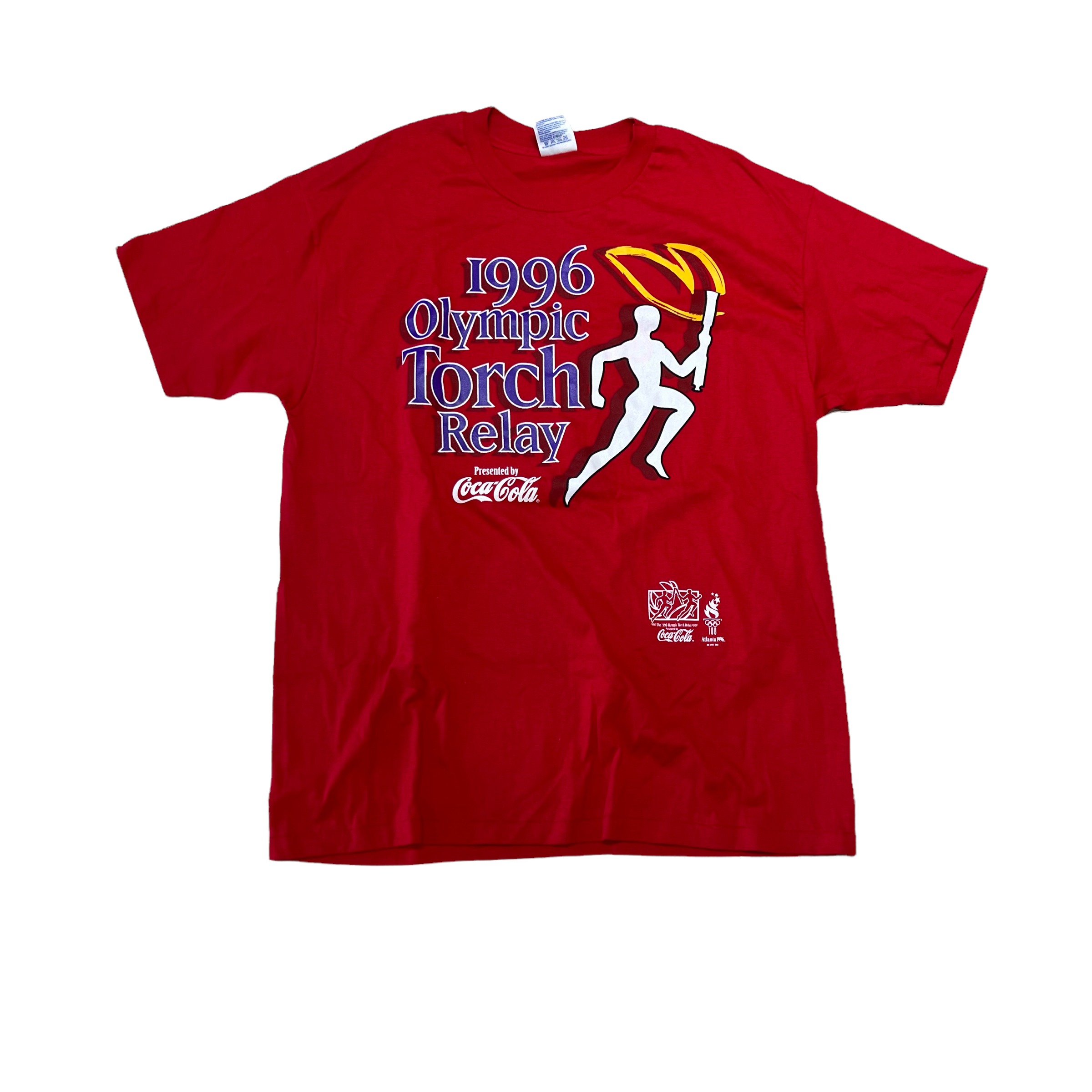 1996 OLYMPIC TORCH RELAY TEE