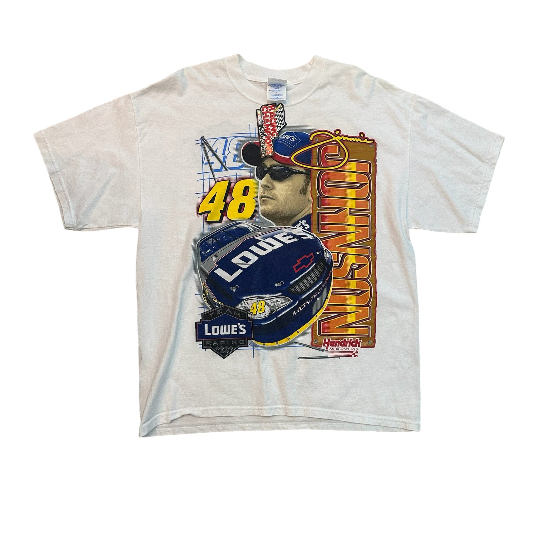 2002 JIMMIE JOHNSON NASCAR TEE