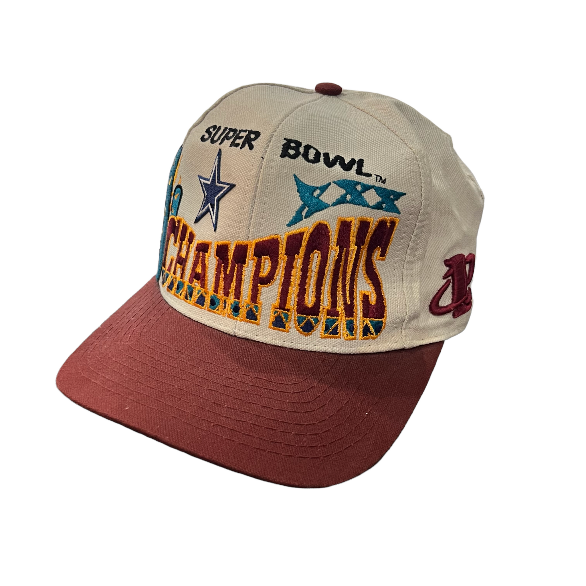 SUPERBOWL 30 DALLAS COWBOYS CACTUS SUN SNAPBACK – Thevaultdtx