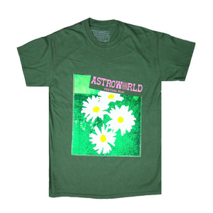 TRAVIS SCOTT ASTROWORLD FESTIVAL RUN FLOWER TEE