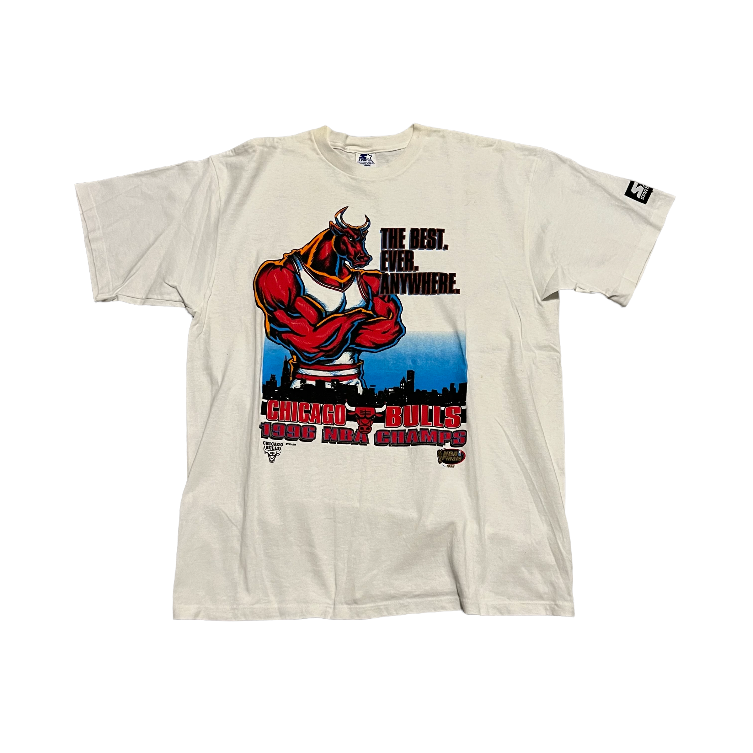 1996 CHICAGO BULLS THE BEST. EVER. ANYWHERE. TEE