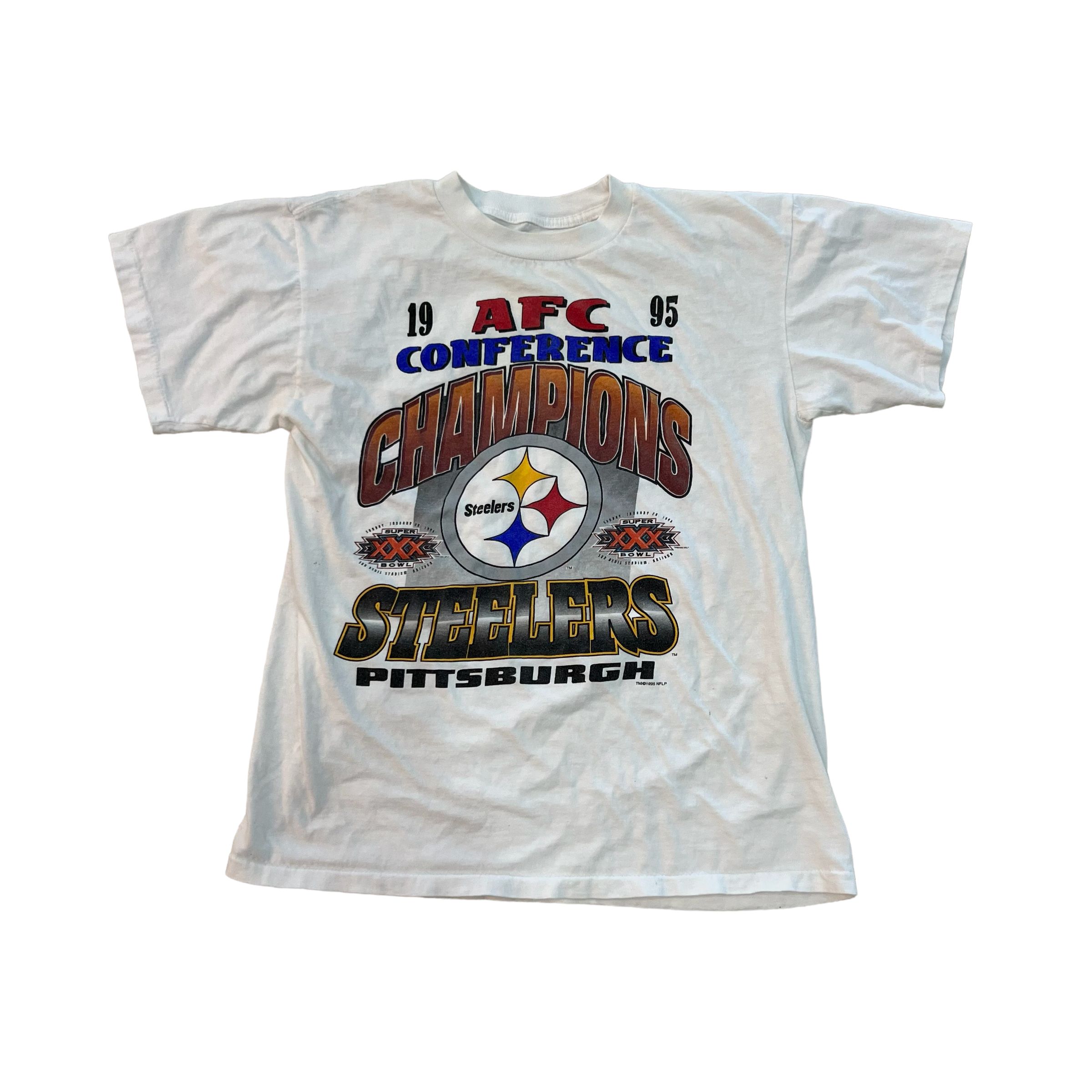 1995 PITTSBURGH STEELERS AFC CHAMPIONS TEE