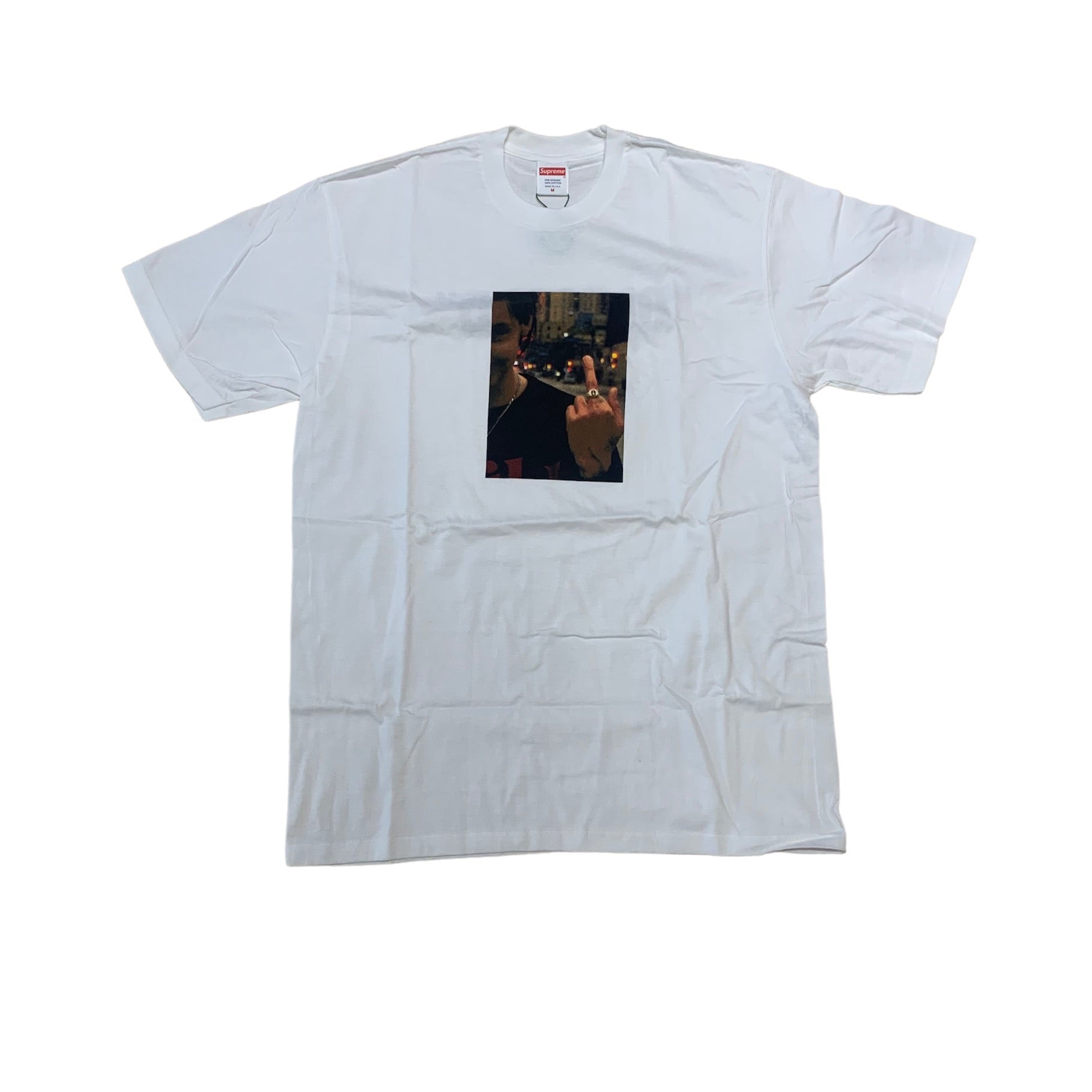 SUPREME “BLESSED” TEE - WHITE – Thevaultdtx