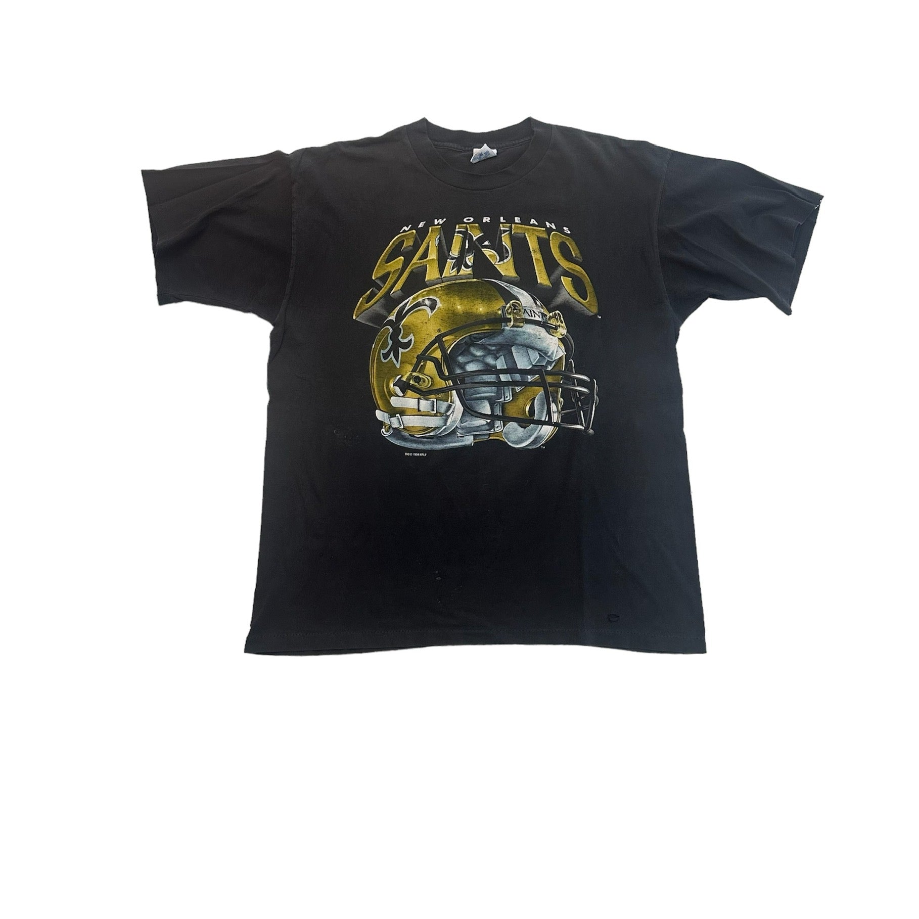 1994 NEW ORLEANS SAINTS HELMET TEE (LR)