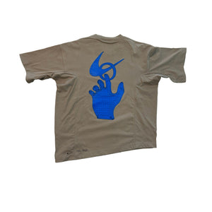 OFF WHITE X NIKE 005 TEE - BEIGE