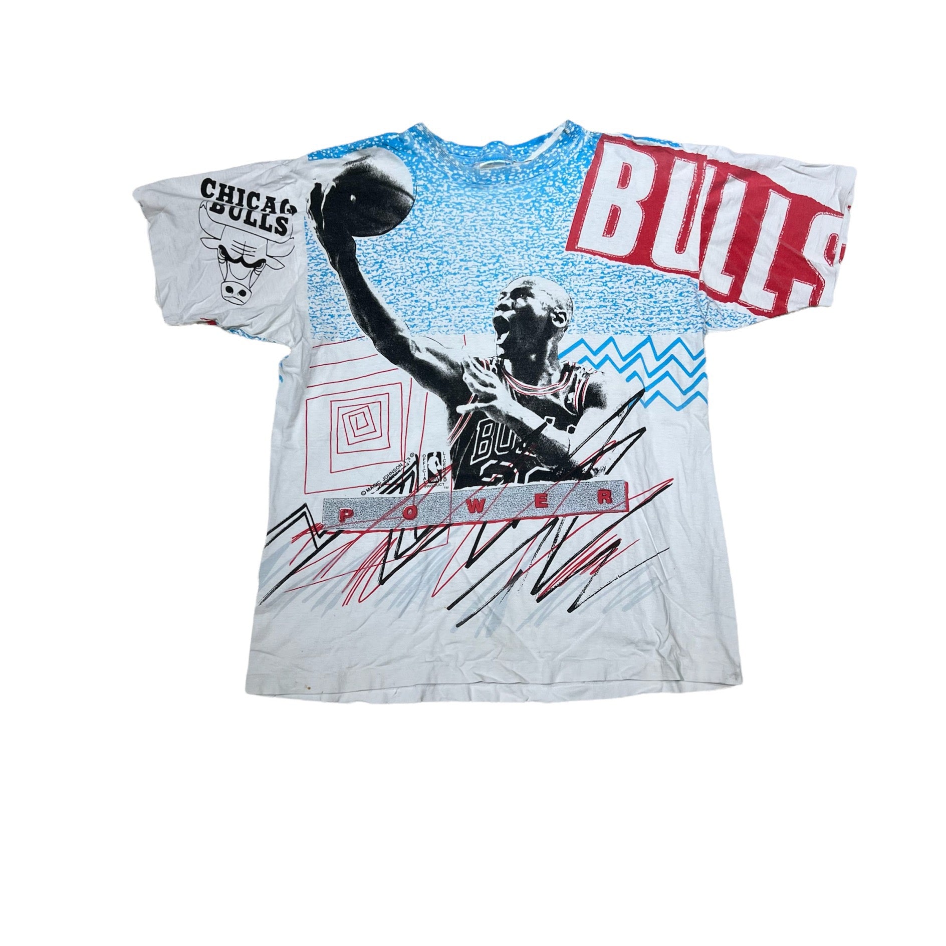 90’S MICHEAL JORDAN AOP BULLS TEE