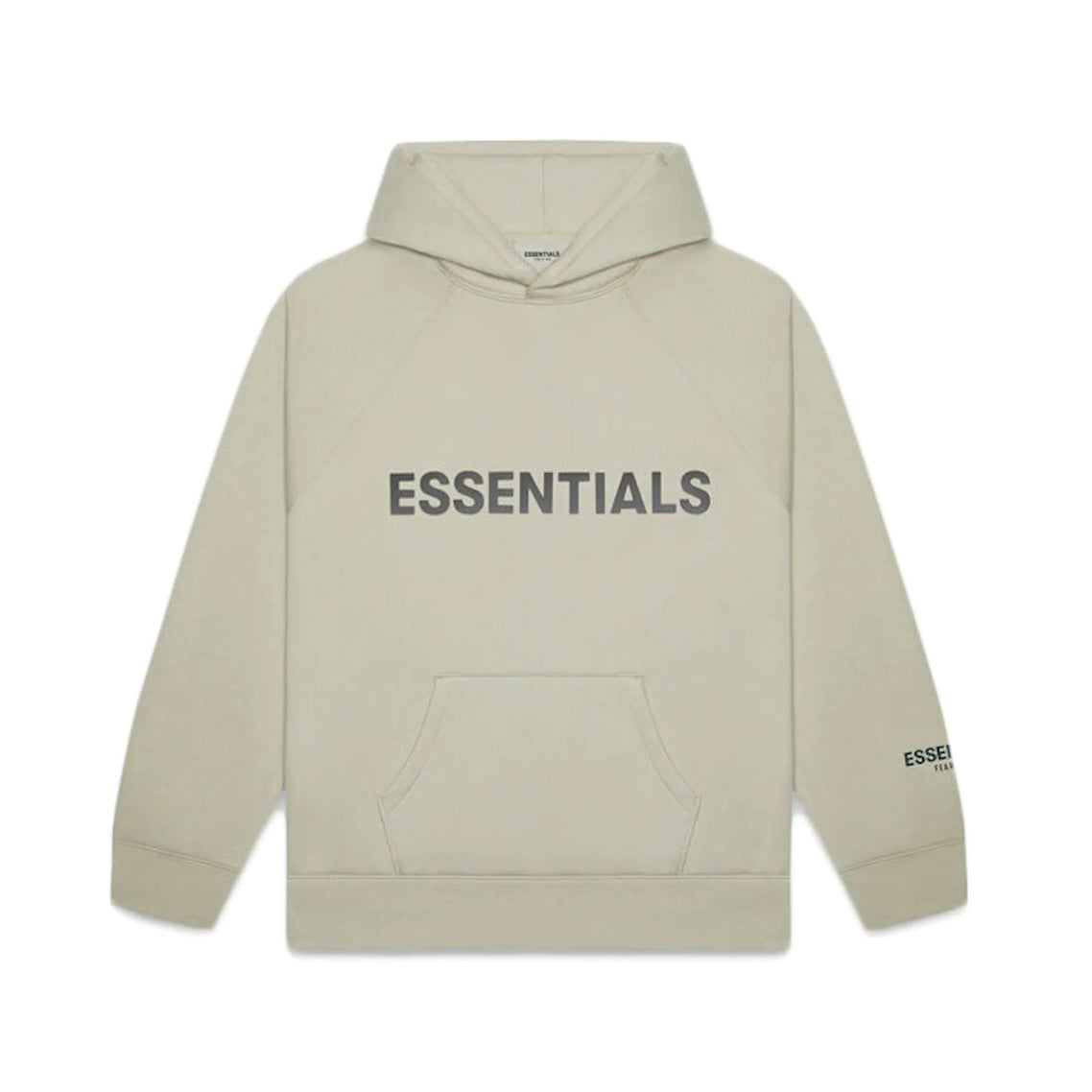 FEAR OF GOD ESSENTIALS PULLOVER HOODIE - MOSS