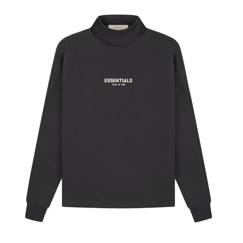 FEAR OF GOD ESSENTIALS RELAXED MOCKNECK - IRON