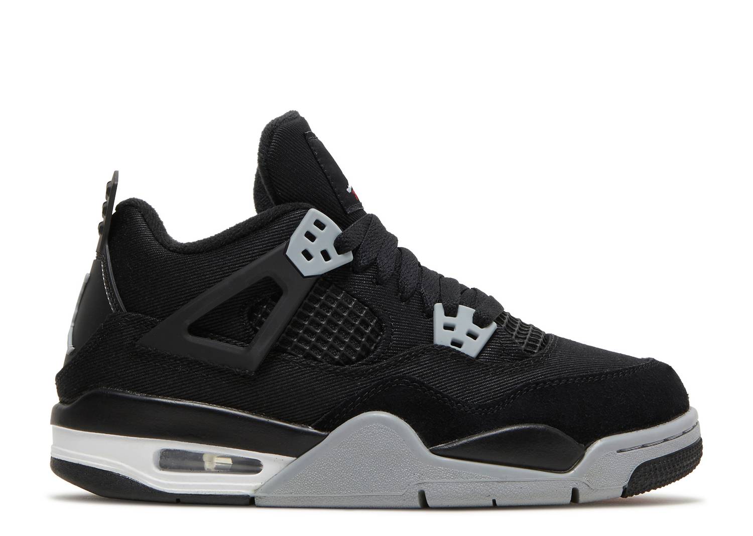 AIR JORDAN 4 “BLACK CANVAS” (GS)