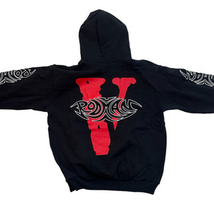 VLONE DENNIS RODMAN HOODIE - BLACK – Thevaultdtx