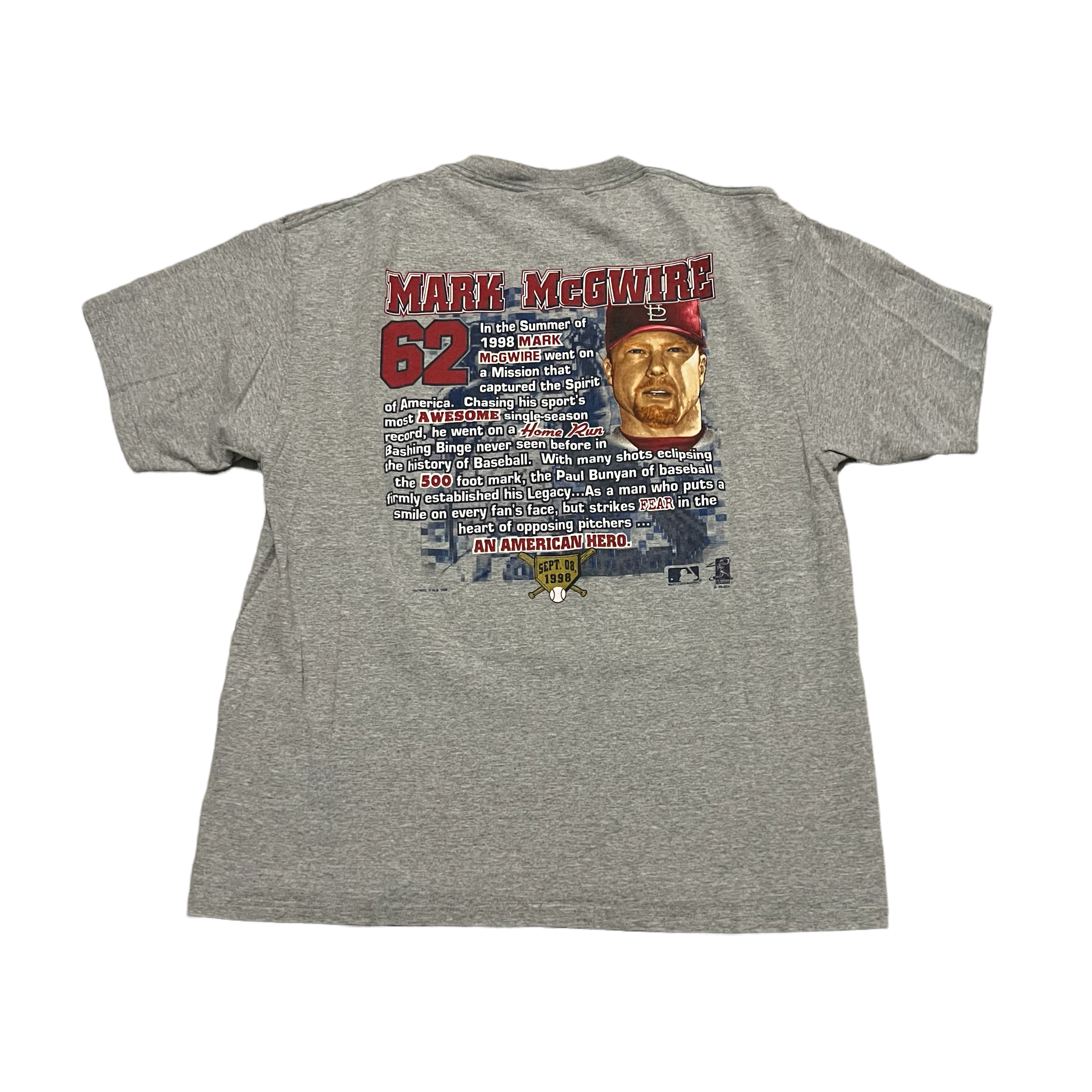 1998 MARK MCGWIRE CARDINALS TEE