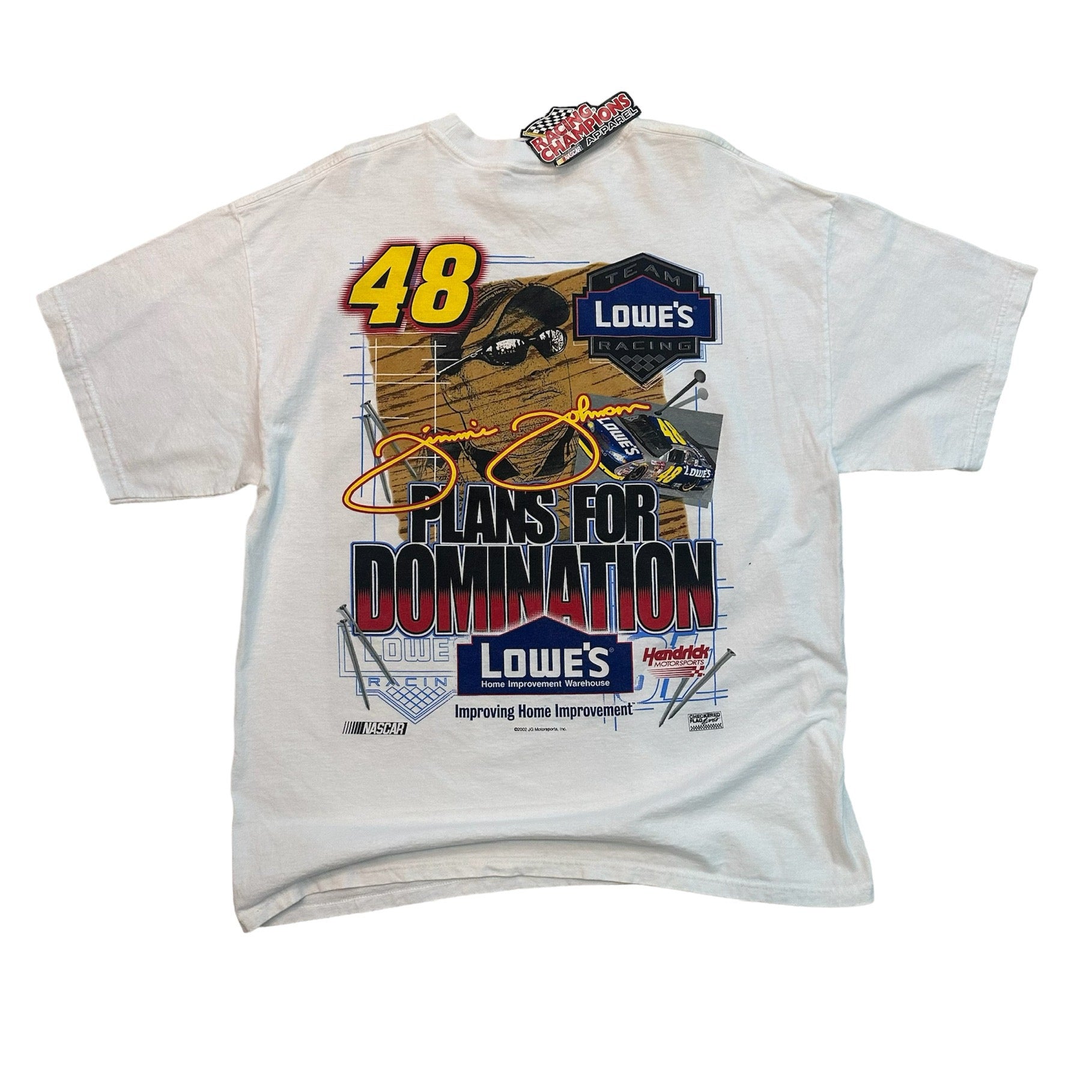 2002 JIMMIE JOHNSON NASCAR TEE