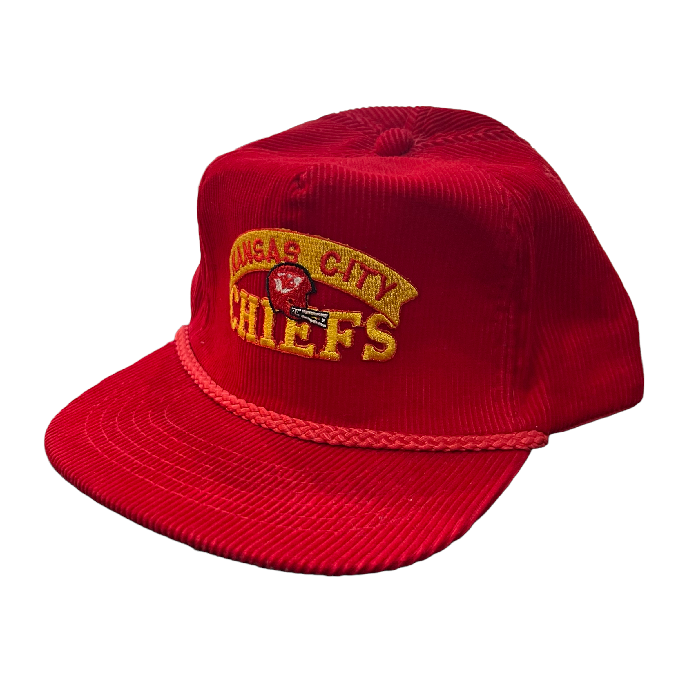 80’S KANSAS CITY CHIEFS CORDUROY SNAPBACK