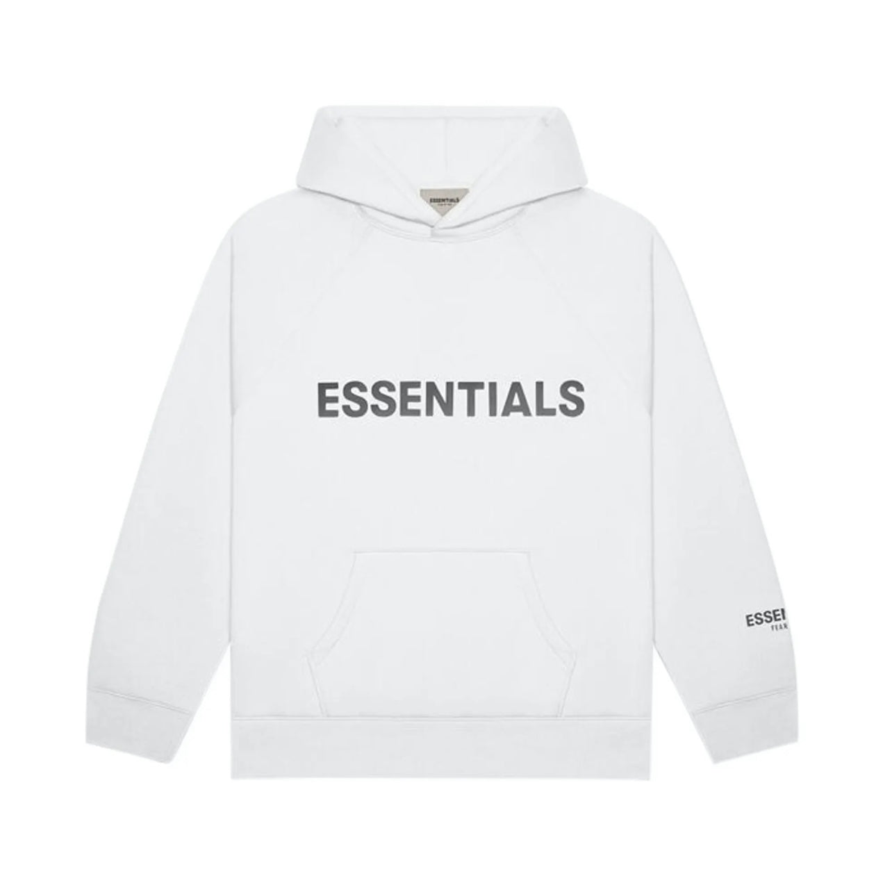 FEAR OF GOD ESSENTIALS PULLOVER HOODIE - WHITE