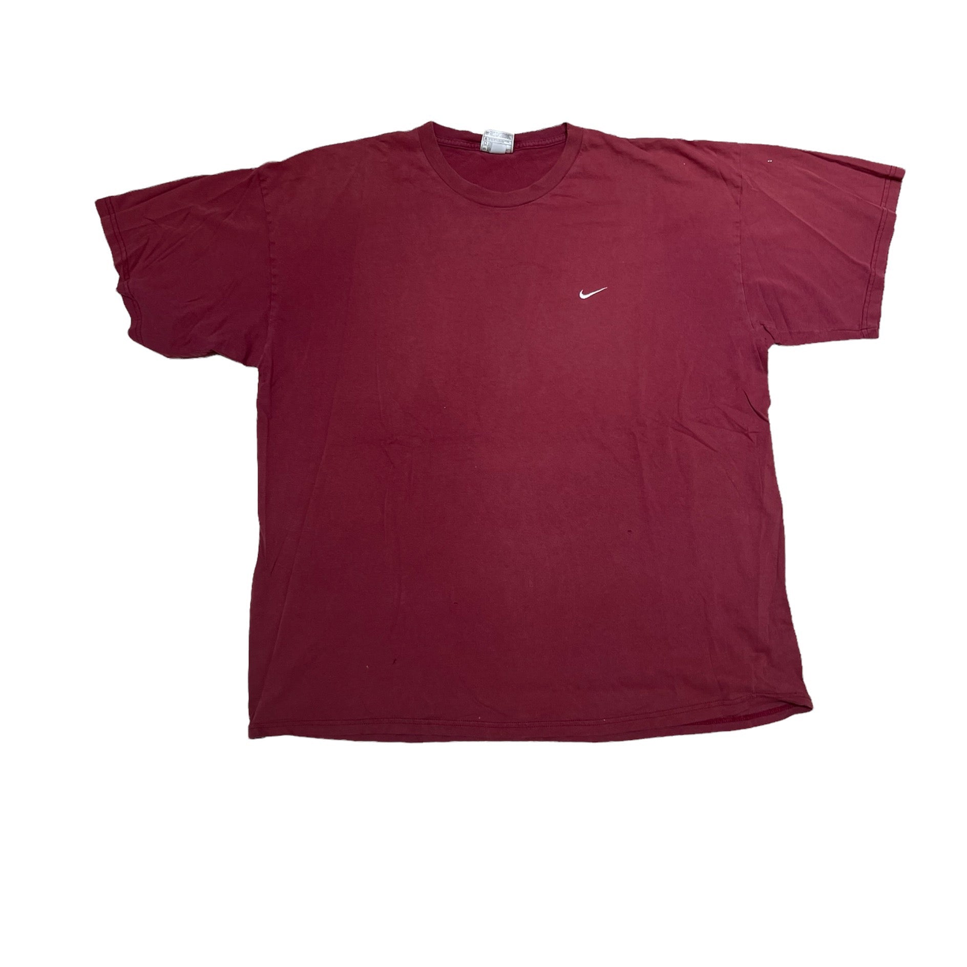 90’S NIKE SIDE CHECK RED TEE