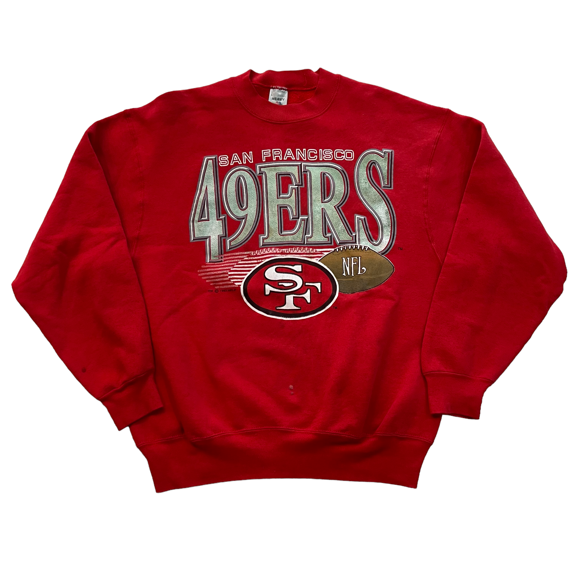 1992 SAN FRANSISCO 49ERS CREWNECK