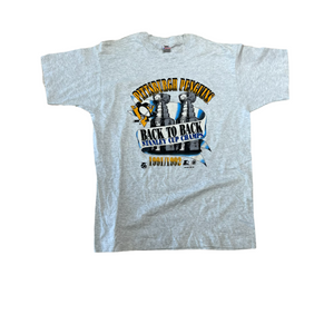 1992 PITTSBURGH PENGUINS BACK TO BACK CHAMPS TEE