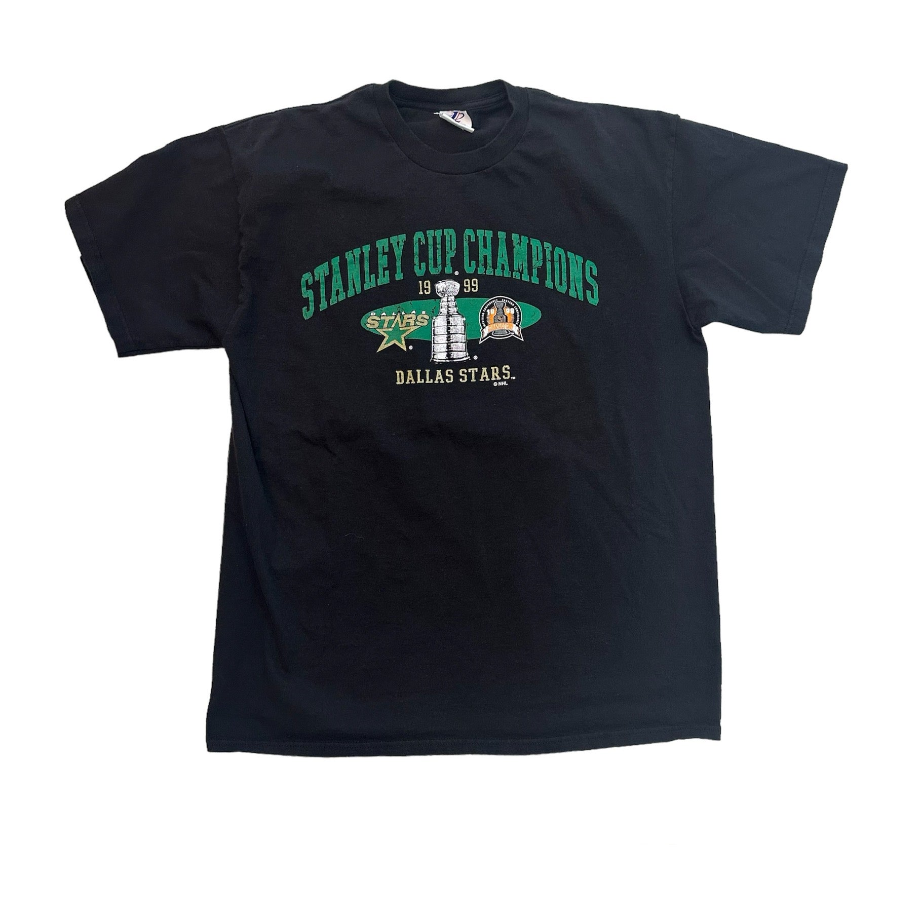 1999 DALLAS STARS STANLEY CUP CHAMPS TEE (LR)