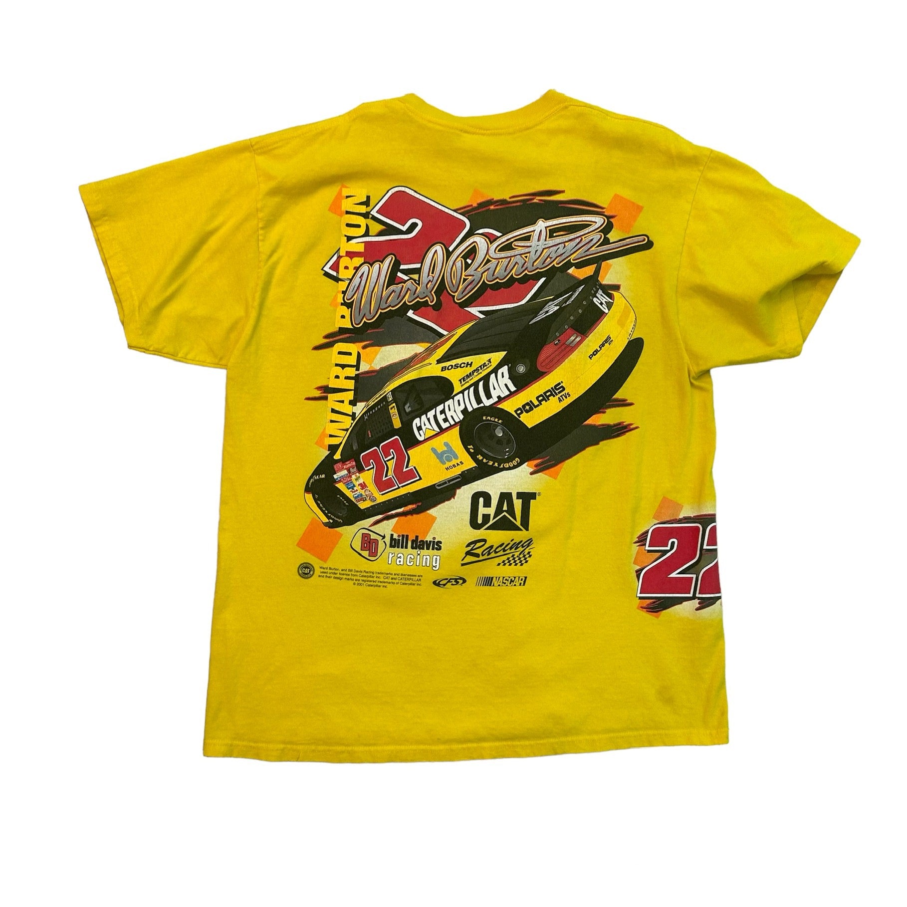 2001 WARD BURTON NASCAR TEE