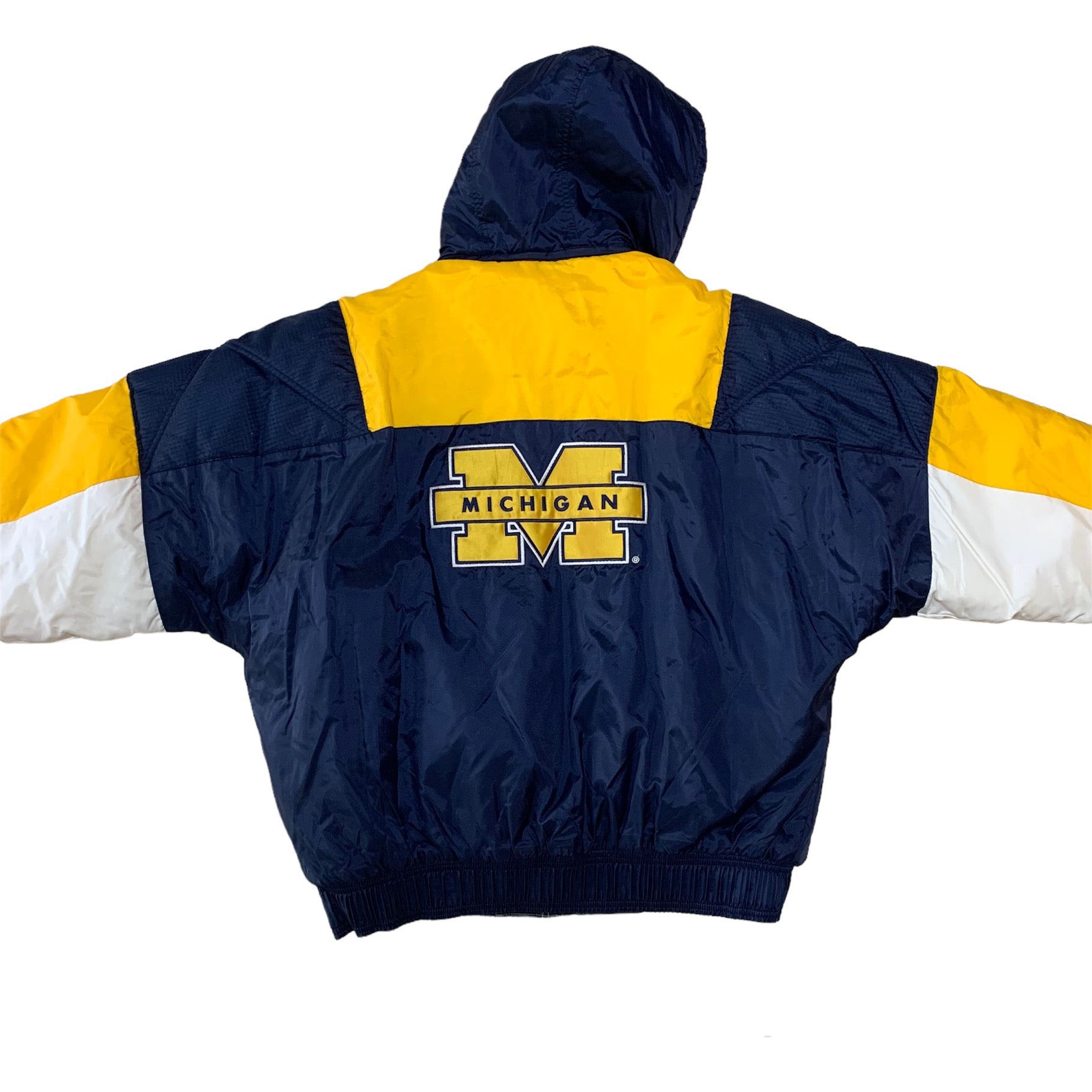 90’S UNIVERSITY OF MICHIGAN STARTER JACKET (LR)