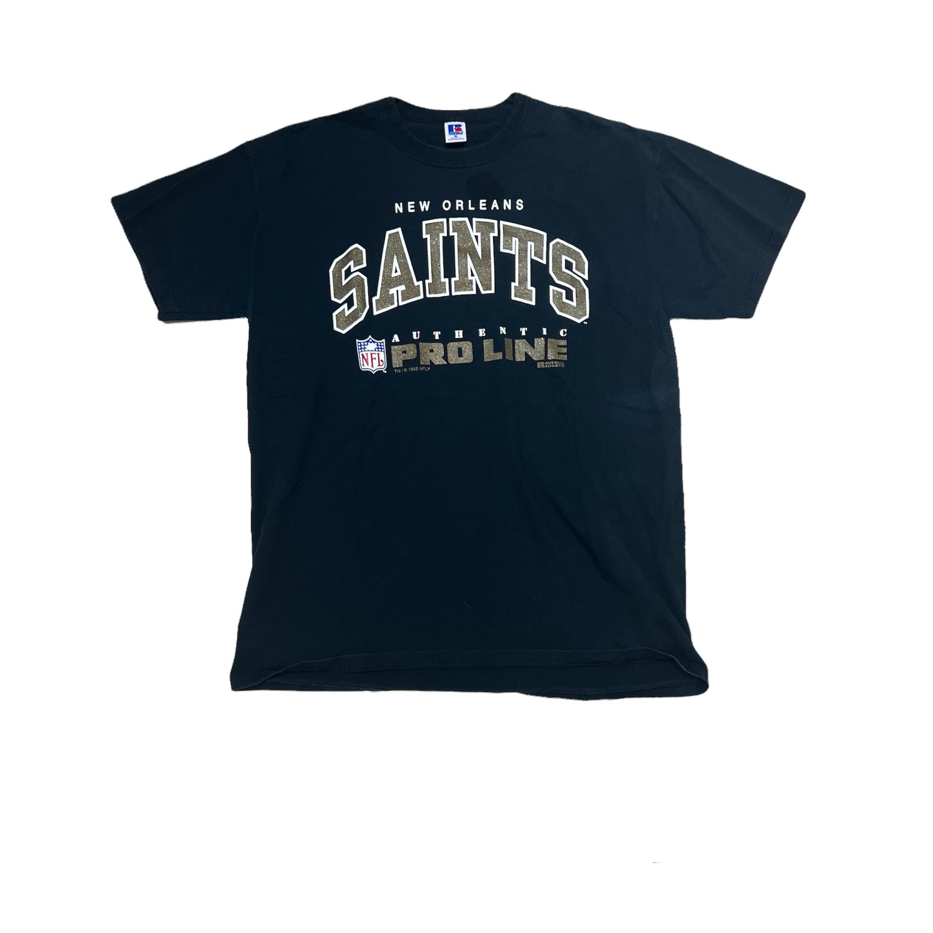 1995 NEW ORLEANS SAINTS NFL PROLINE TEE (LR)