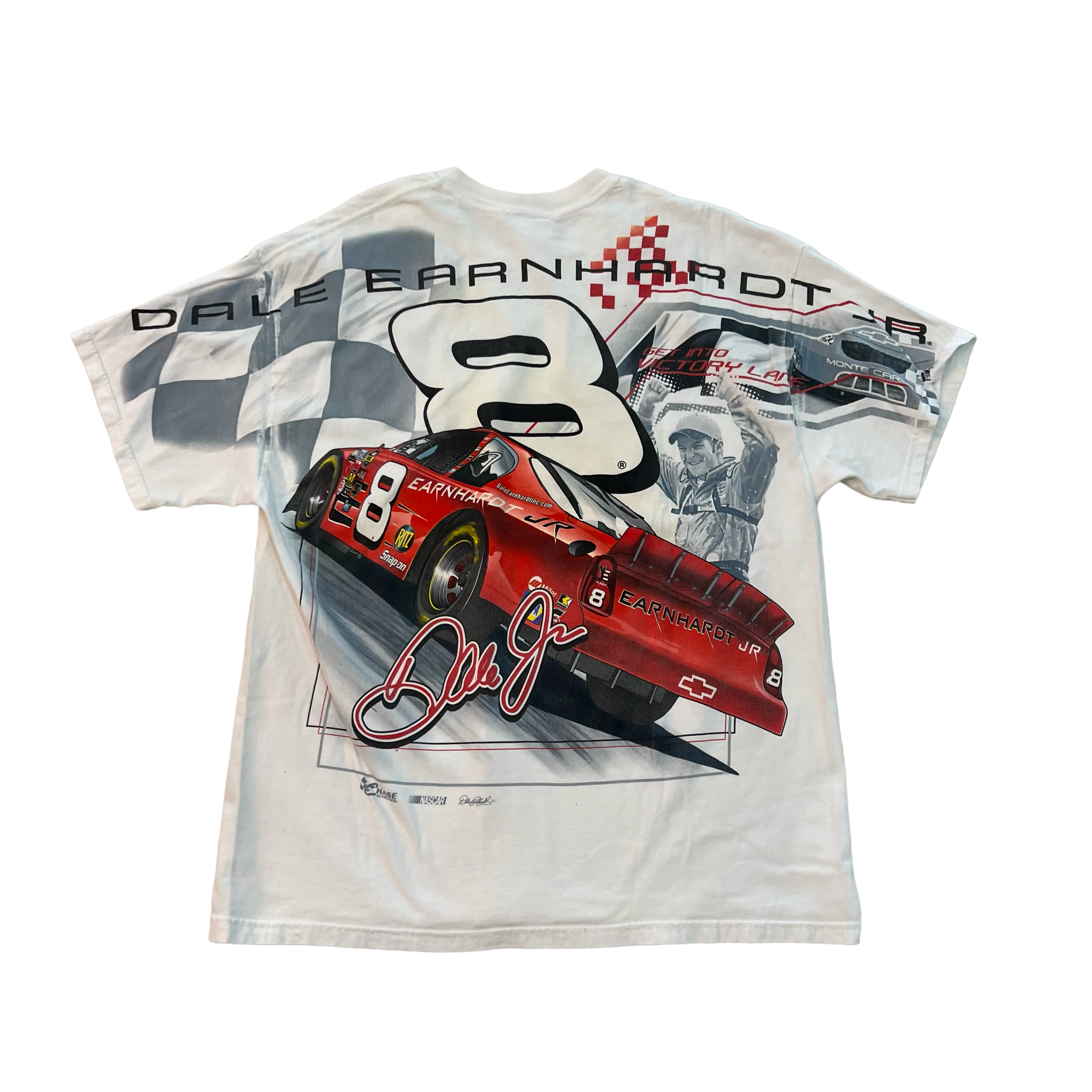 VINTAGE DALE JR AOP NASCAR TEE