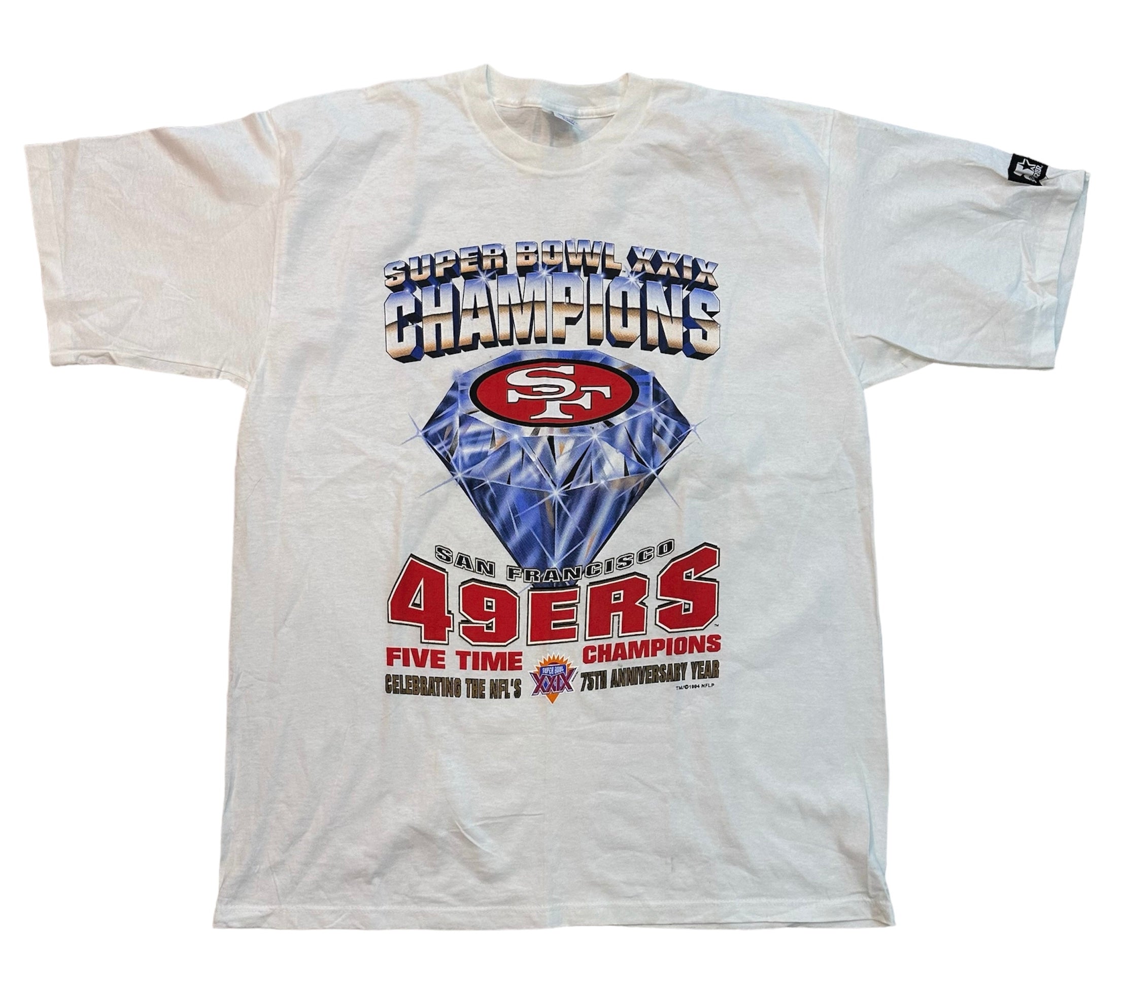 1994 SAN FRANCISCO 49ERS SUPER BOWL CHAMPS TEE (LR)