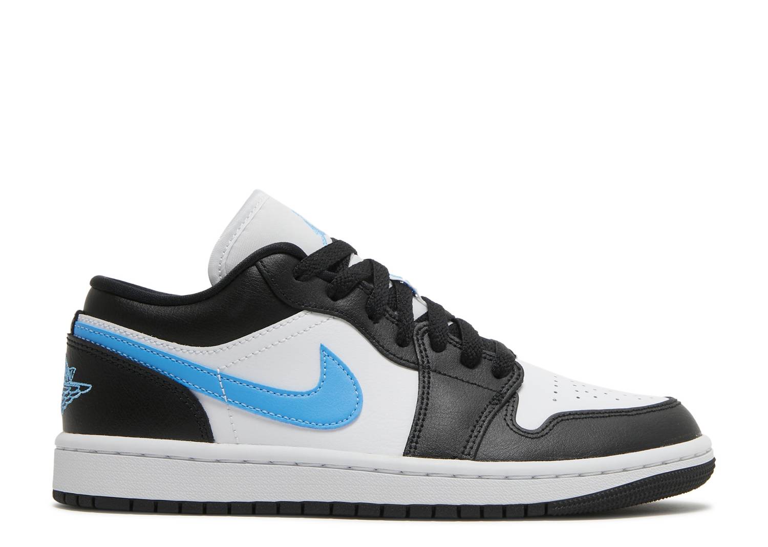 AIR JORDAN 1 LOW “BLACK UNIVERSITY BLUE” (W)