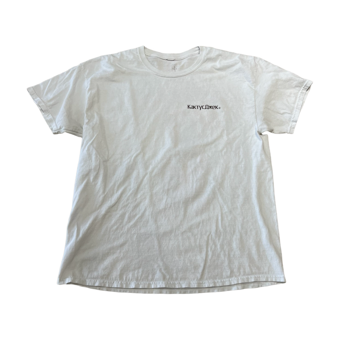 TRAVIS SCOTT THE SCOTTS RAGE EMOTE TEE - WHITE – Thevaultdtx