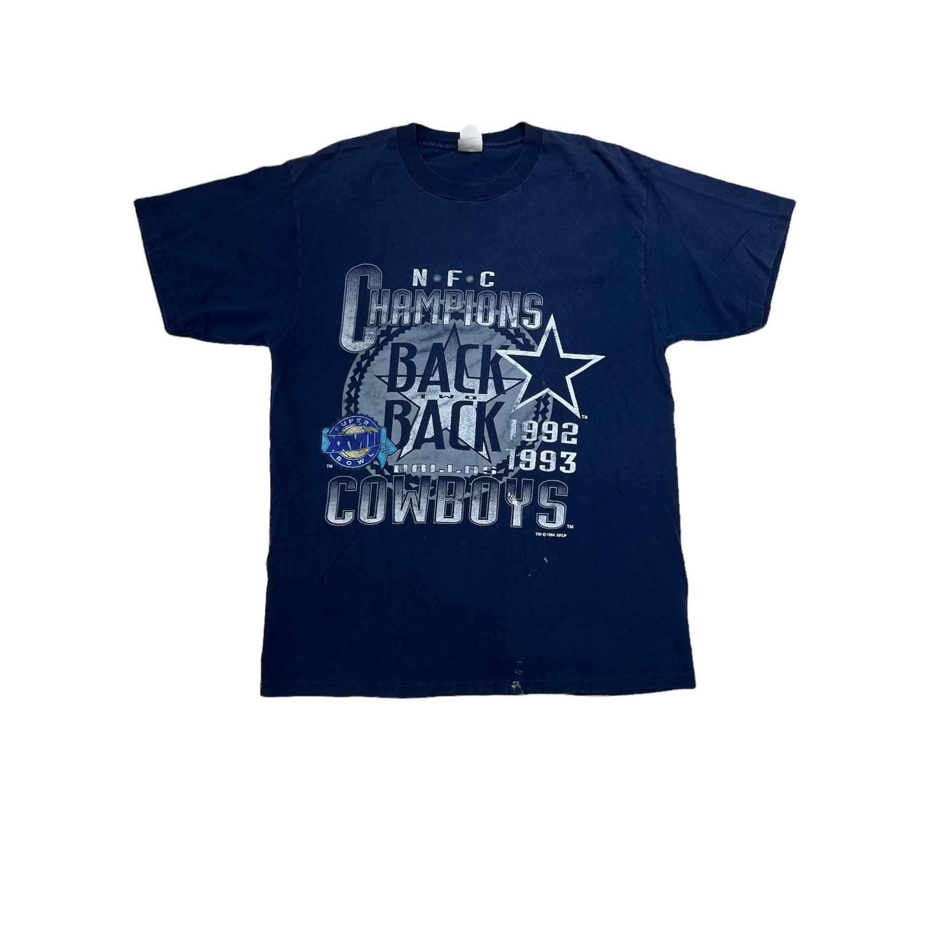 1994 DALLAS COWBOYS BACK TO BACK NFC CHAMPS (LR)