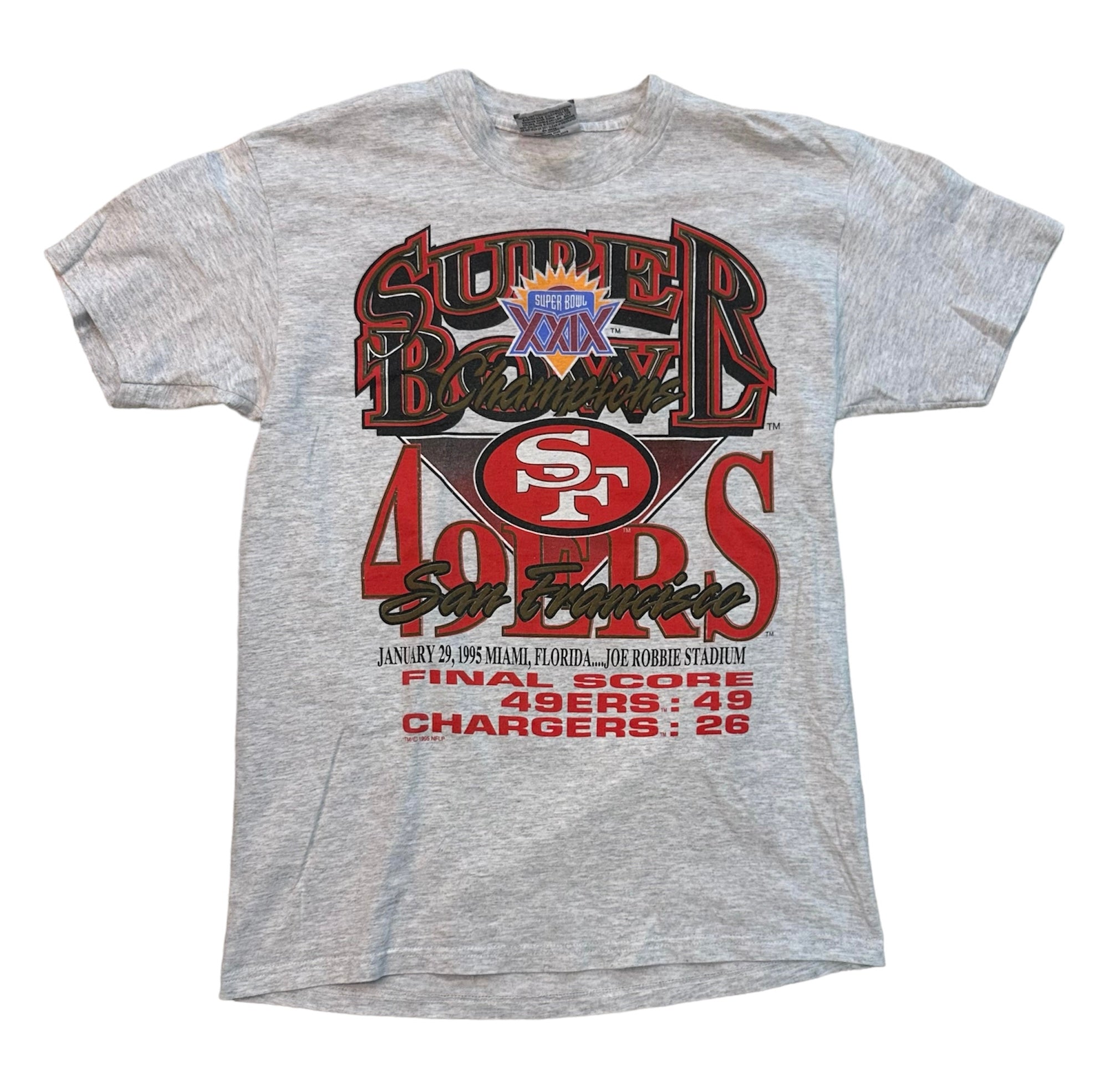 1995 SAN FRANCISCO 49ERS SUPER BOWL XXIX CHAMPS (LR)