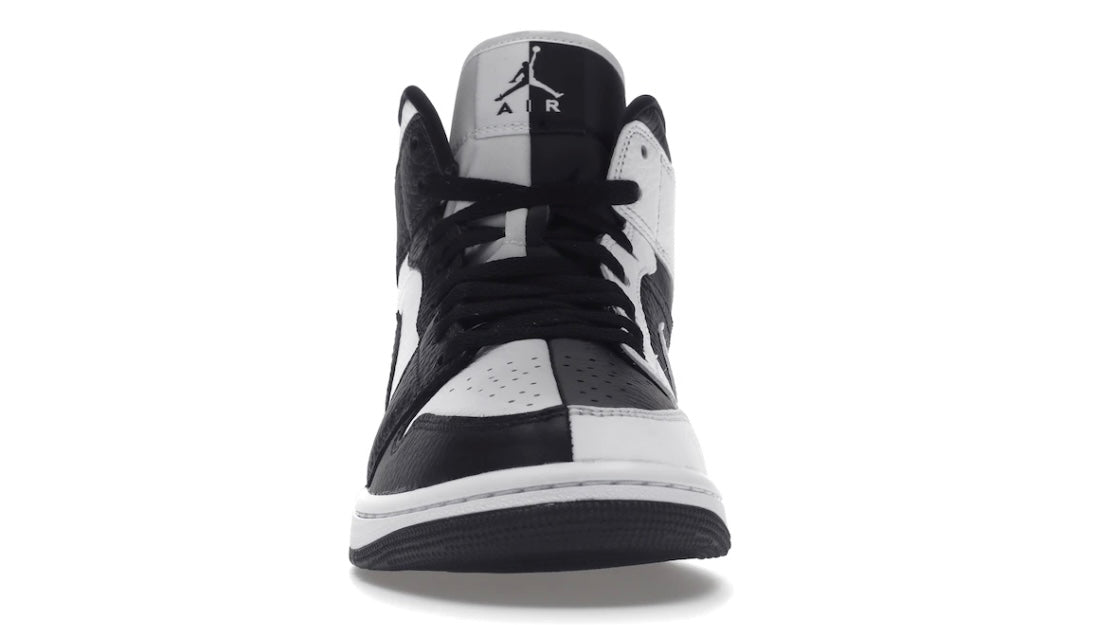 AIR JORDAN 1 MID “SPLIT BLACK WHITE” (W)